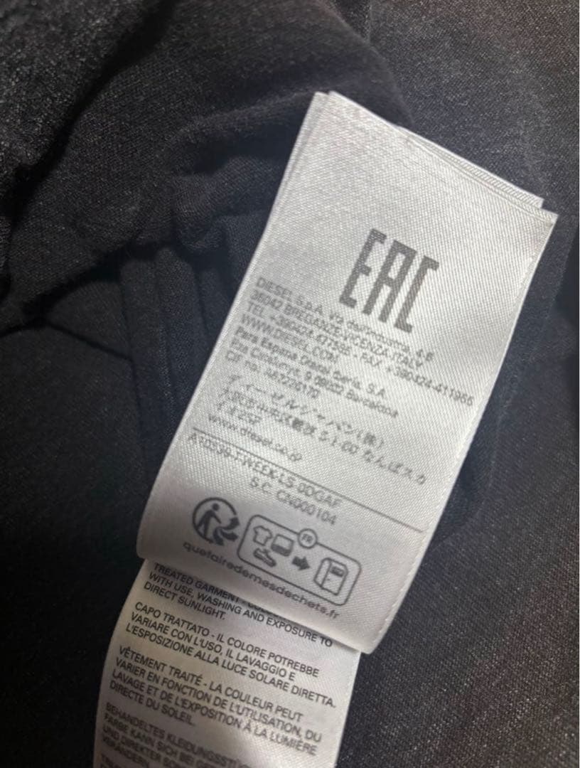 最終価格 正規品 DIESELTシャツ D-RISE コムドットやまと着用 テテ