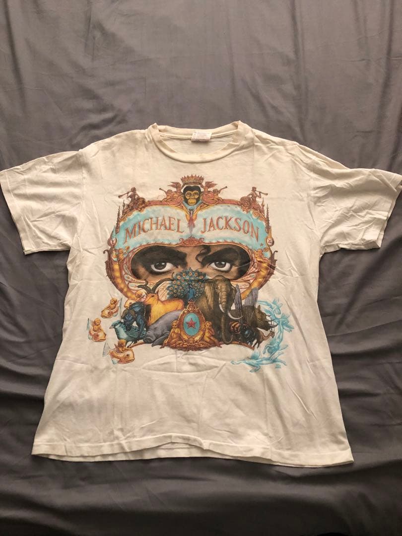 ヴィンテージ　80〜90年Michael Jackson ツアーTシャツ