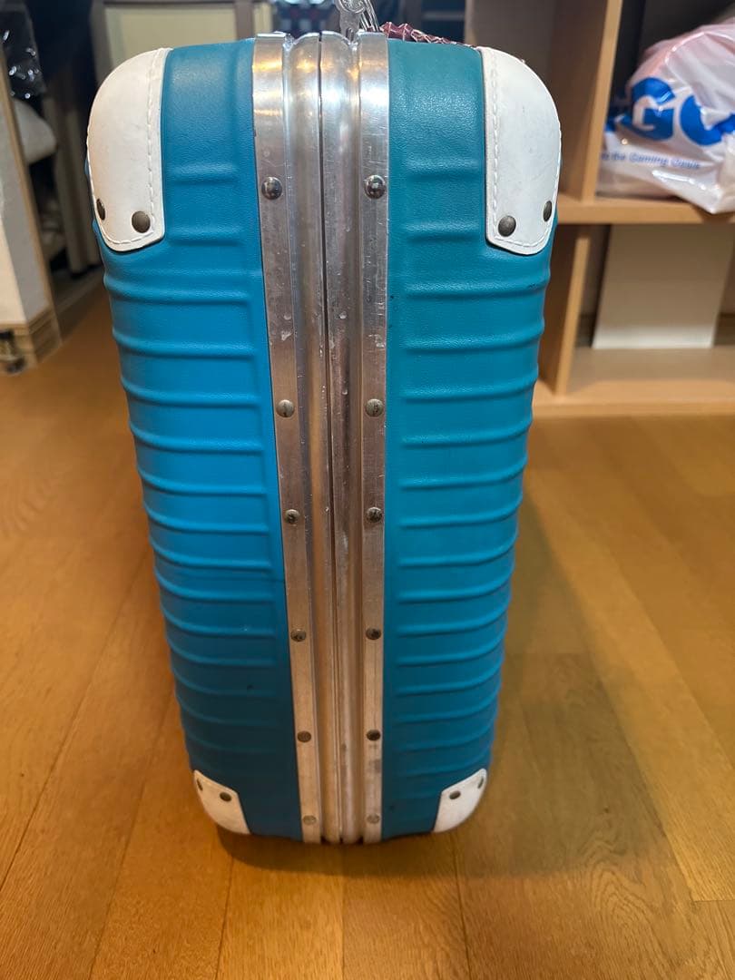 オークション　リモワ ヴィンテージ　ピクニック　ターコイズブルー