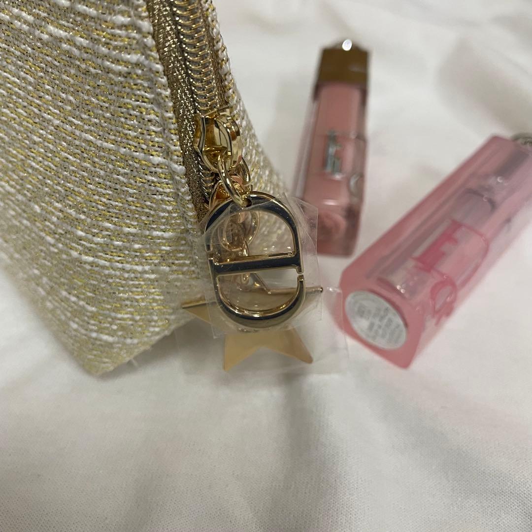 DIOR ゴールドポーチ コスメセット 新品