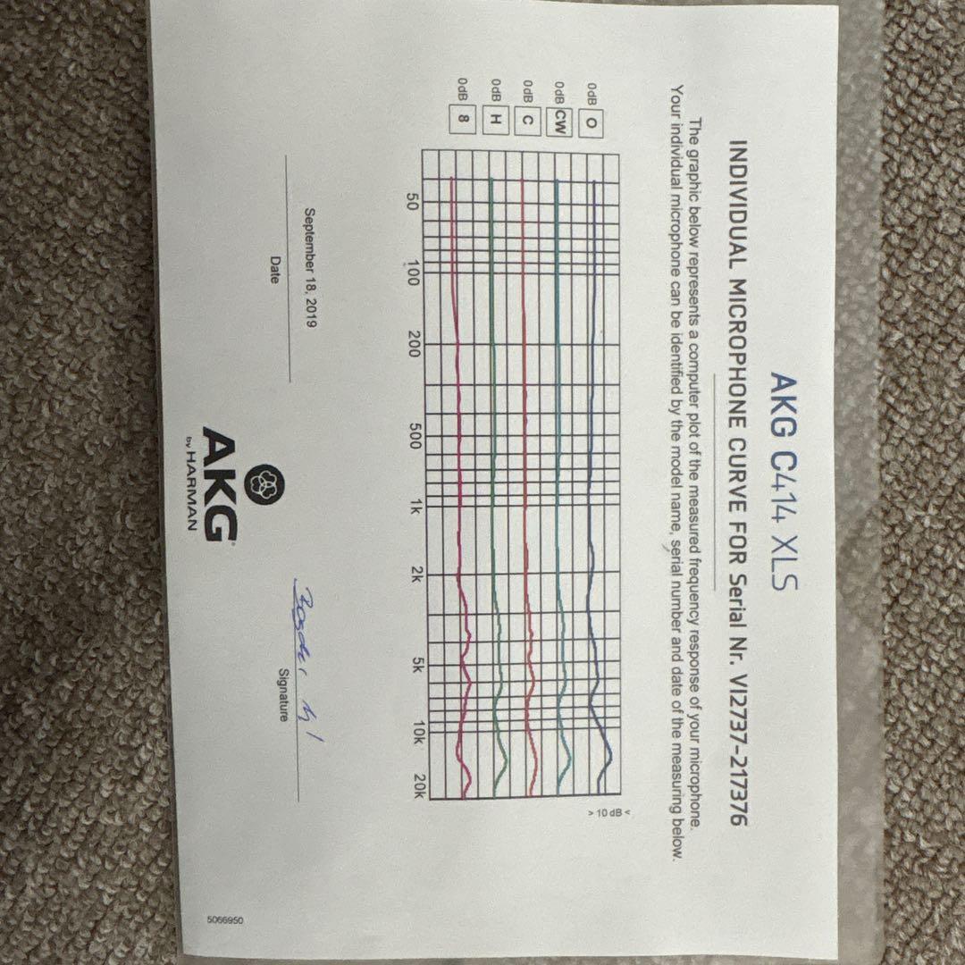 AlexAKG C414 XLS コンデンサーマイク