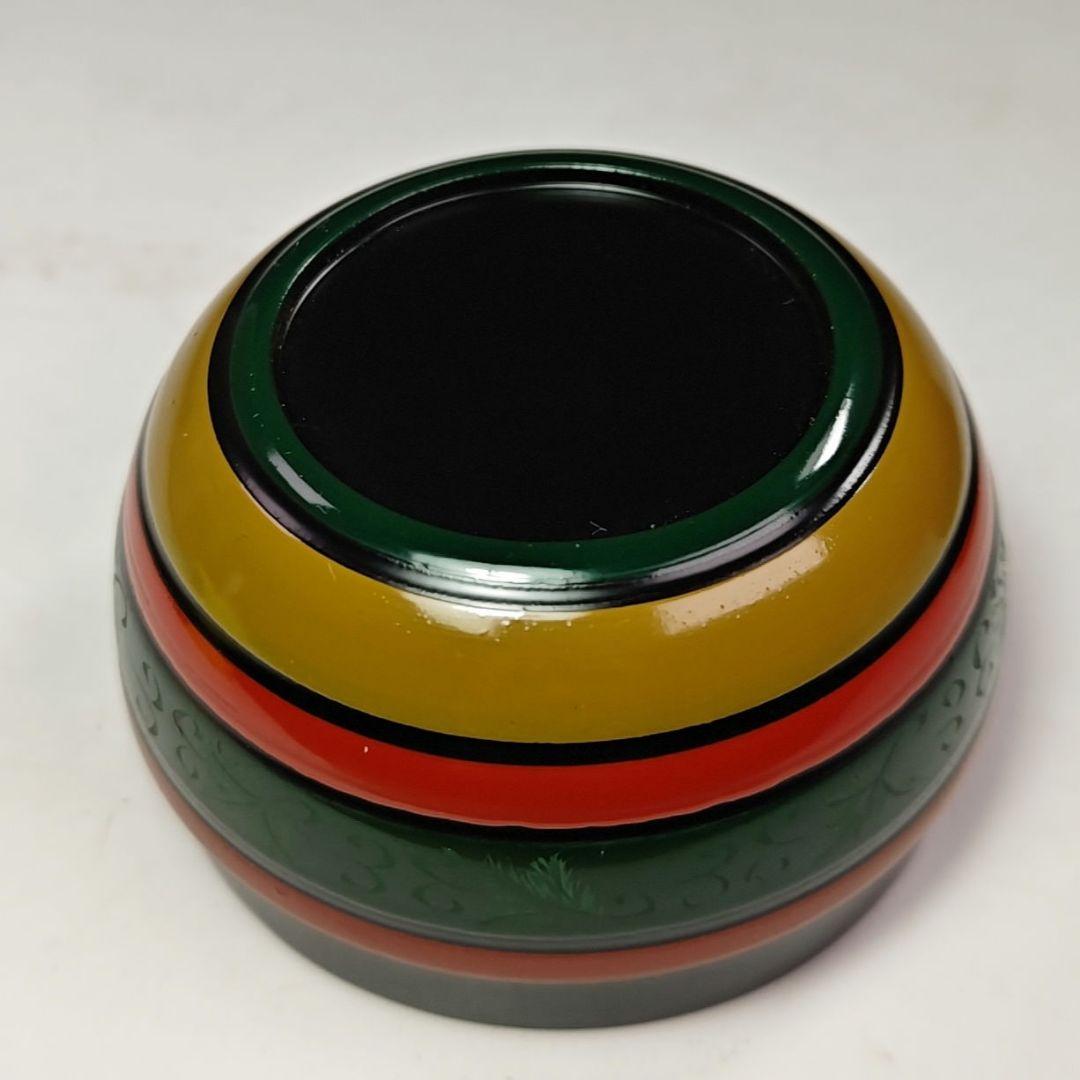 イ453 棗『筑城筑良造』『独楽塗　平棗　共箱』茶道具　漆塗