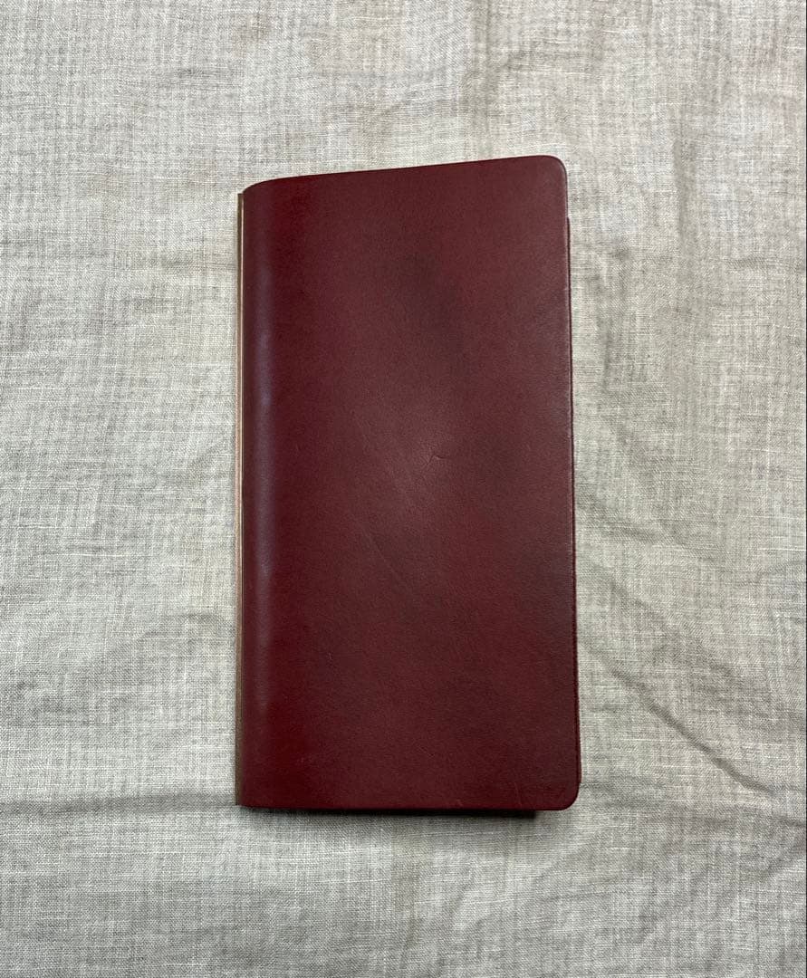 PLOTTER プロッター リスシオ ワイン ナローサイズ レザーバインダー