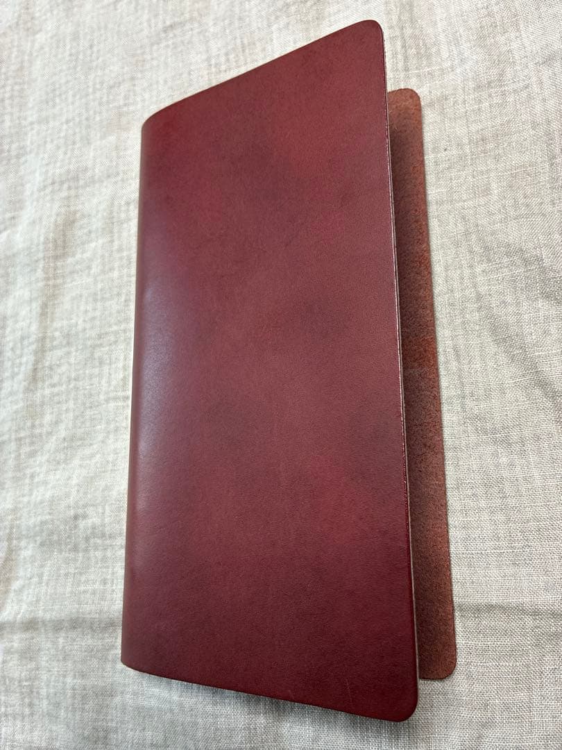 PLOTTER プロッター リスシオ ワイン ナローサイズ レザーバインダー