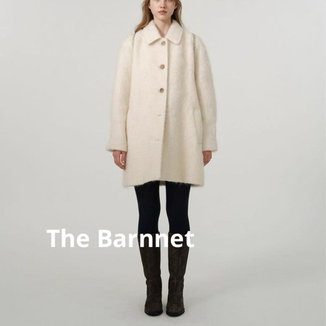 美品 ⭐︎ The Barnnet ウール　シャギーコート　ホワイト