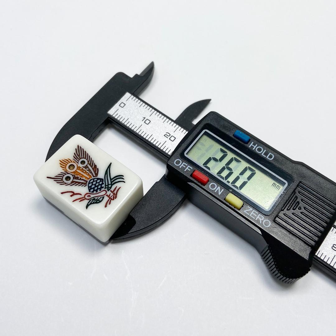 極希少 ミズノ丸一 麻雀牌 背黒 家紋 法悦