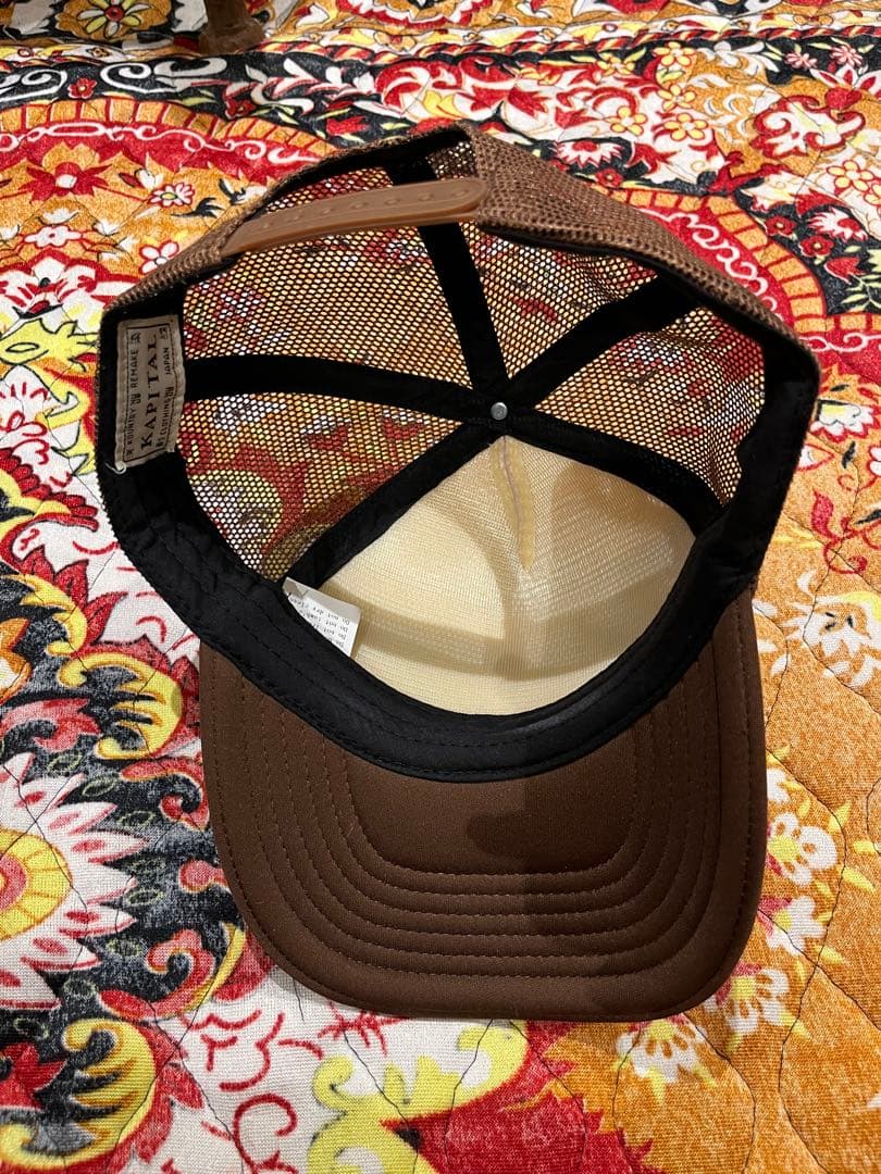 KAPITAL Kountry Iron Fish Scratchinキャップ