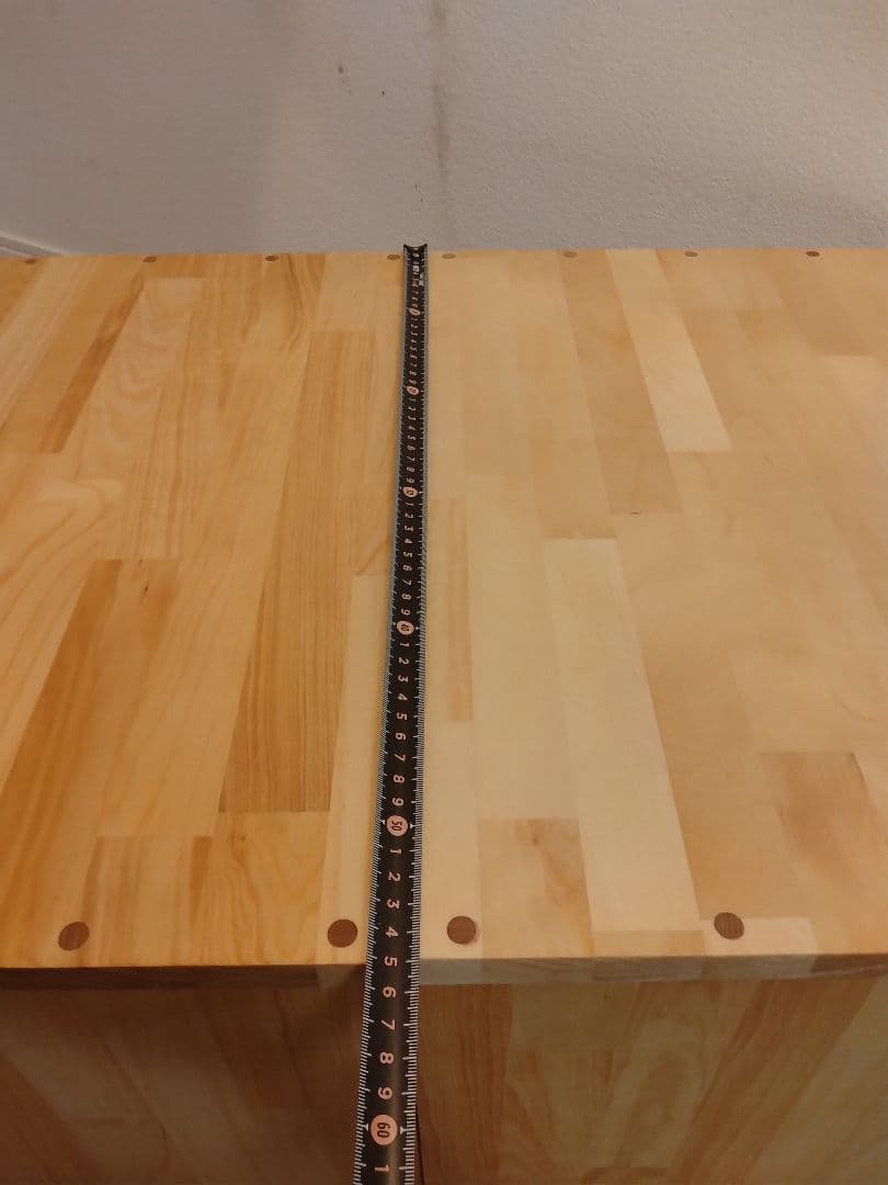 木製　ハンドメイド　オーダー　コの字　キヌカ　サイドテーブル　踏み台　水槽台