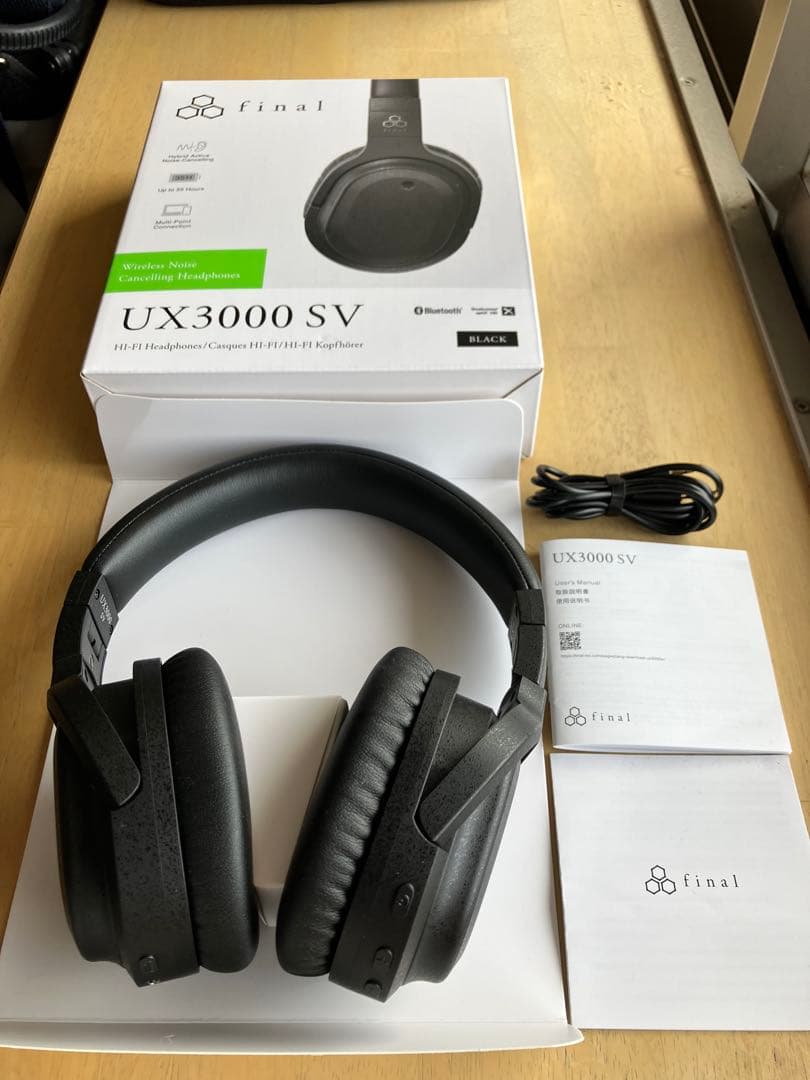 final UX3000 SV ワイヤレスヘッドホン