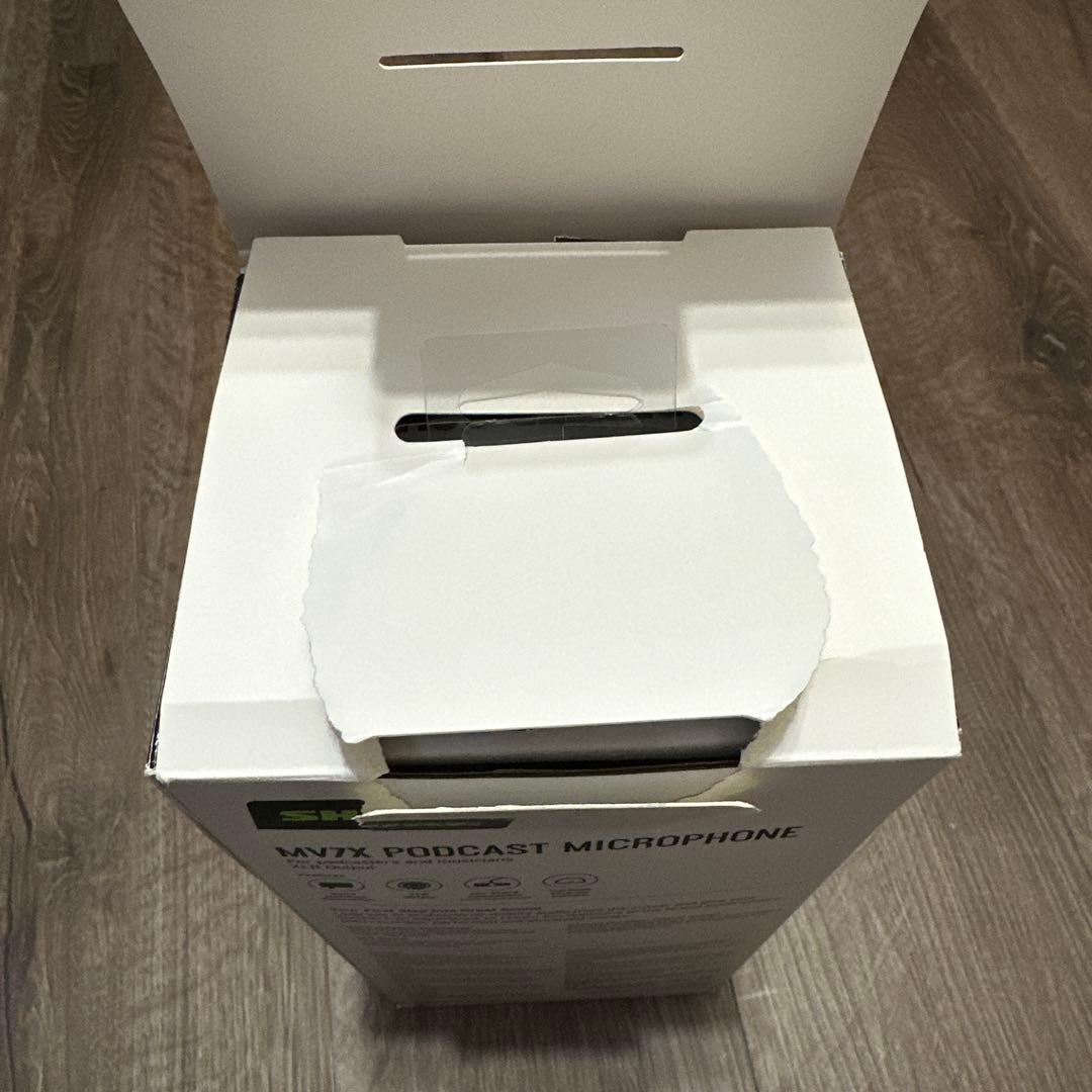 【美品】SHURE MV7X 【マイクアーム ケーブルセット】