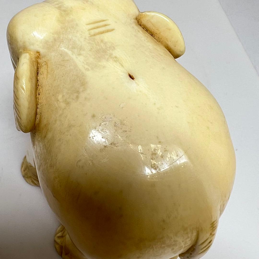 極上　象　布袋　195g 東K8-0111☆2F トヒチサ