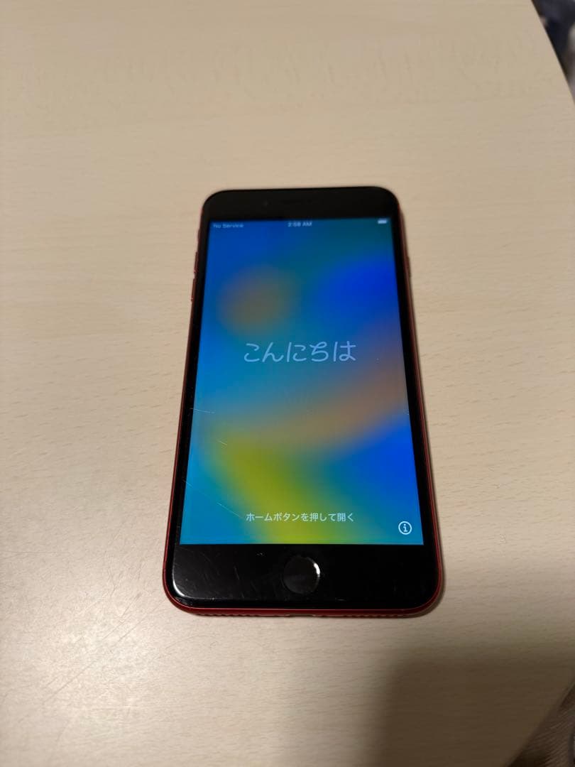 『動作不良なし』iPhone 8Plus RED SIMフリー