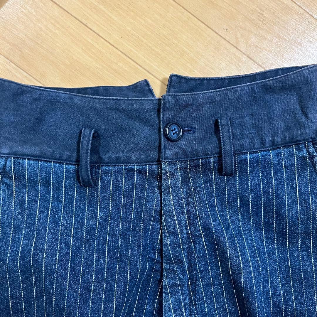 LIMI feu リミフゥ デニムサルエルパンツ