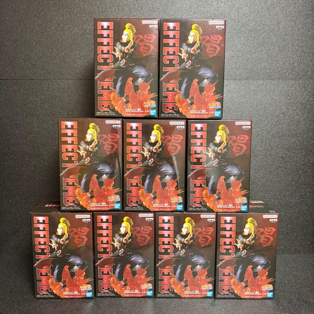 NARUTO-ナルト- 疾風伝 EFFECTREME-DEIDARA-9個セット