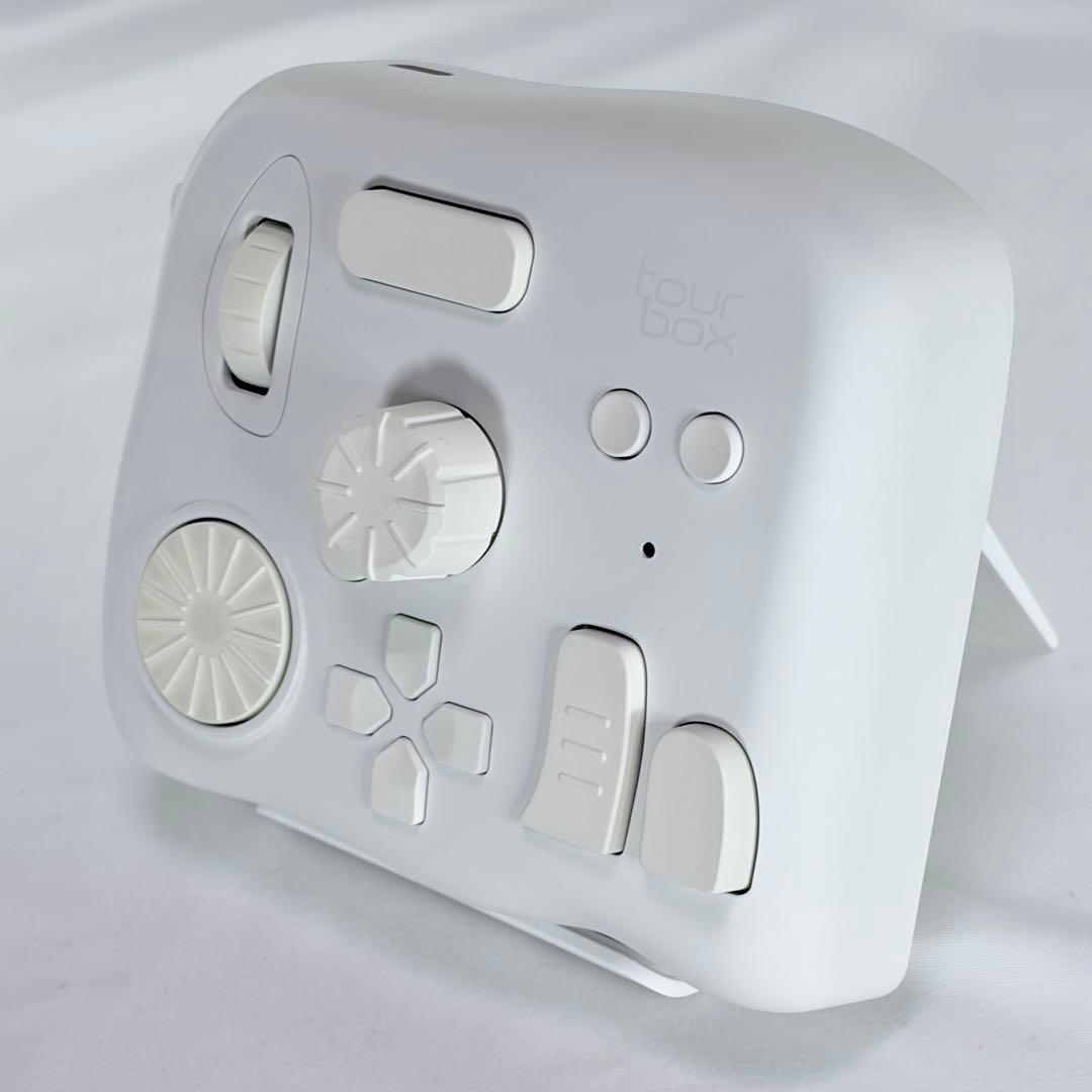 【美品】TourBox Elite 左手デバイス ホワイト コード未使用
