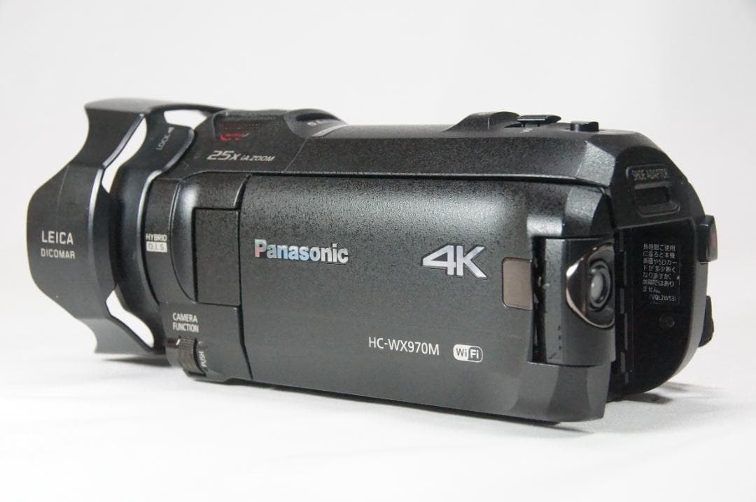 【動作品】 Panasonic HC-WX970M 4K ビデオカメラ ブラック