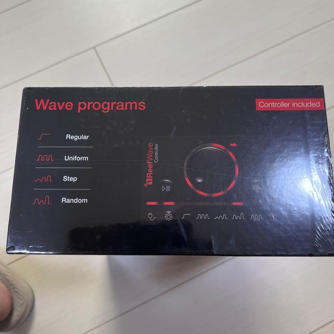 ReefWave45フローポンプレッドシーガラス厚さ3/4インチ (20mm)