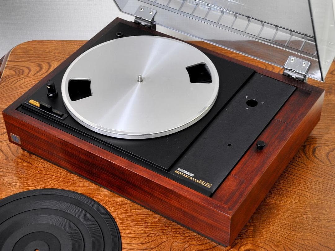 ★MICRO レコードプレーヤー型クリーナー　MR-611 　(ローズカラー)