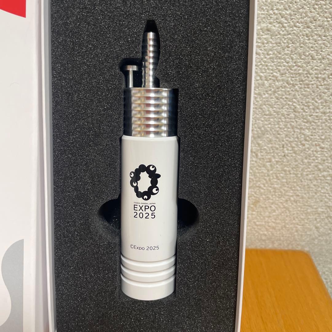 【非売品】大阪万博 EXPO2025　開会式記念品　ボールペン&スタンド