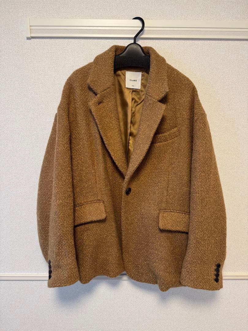 【CLANE】SuzuHirose×CLANE MIXCOLOROVERCOAT