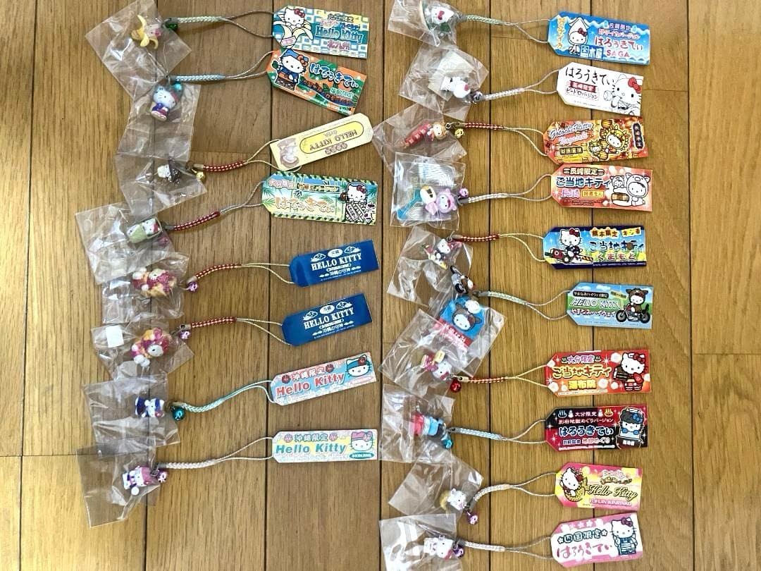 い*つ様 ハローキティ　ご当地限定　149個　根付け　ファスナーマスコット　スト