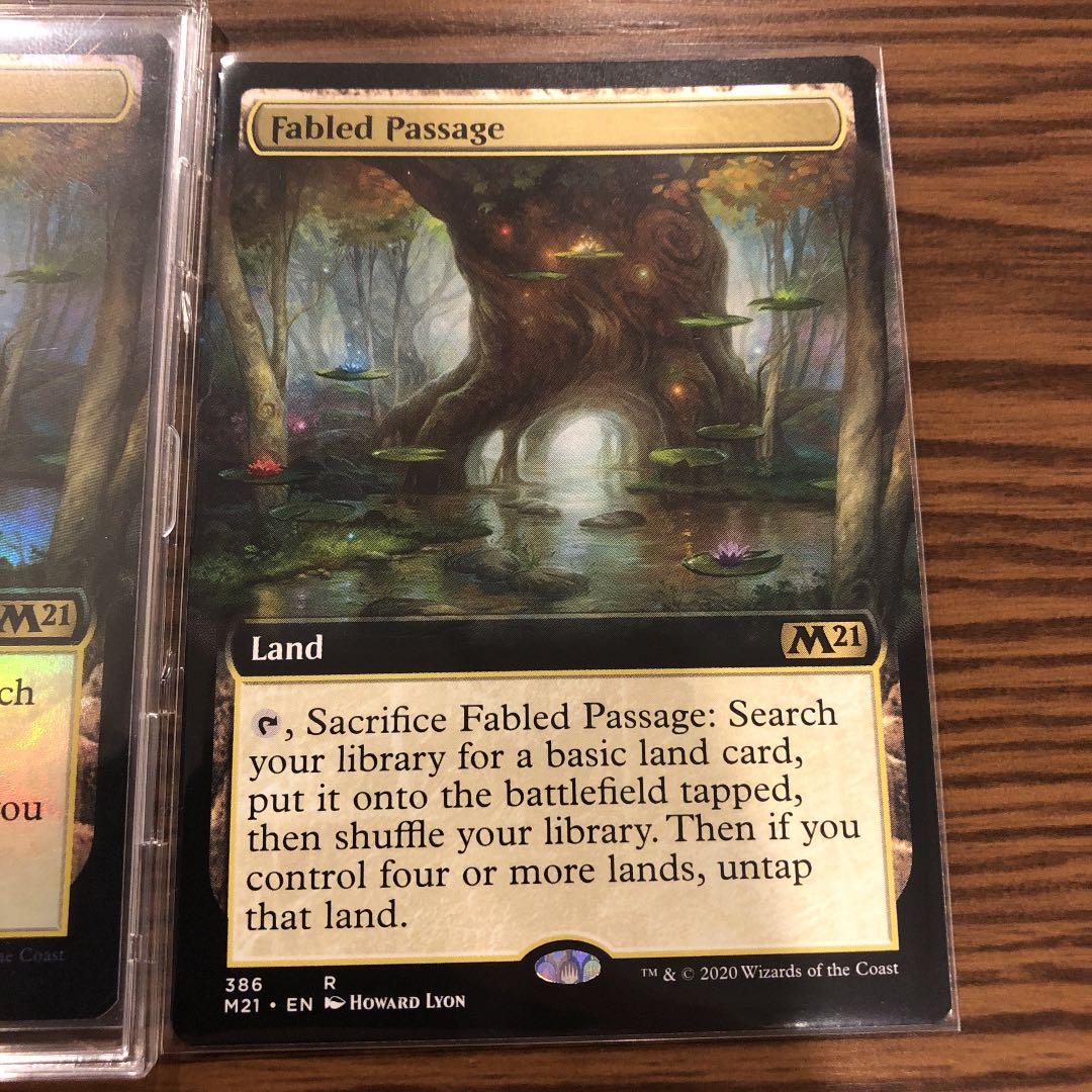 【完美品】寓話の小道　foil、非foilセット　英語版