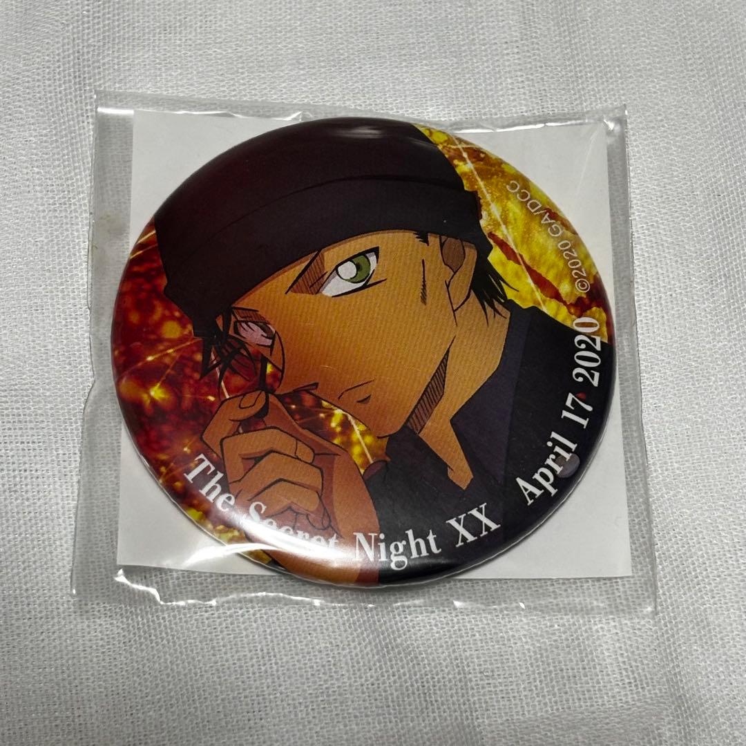 名探偵コナン 緋色の弾丸　シークレットナイト　缶バッジ　赤井秀一