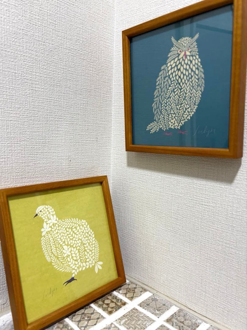 unico アートフレーム　廃盤　店舗売切商品　定価¥5800×2個　20cm角