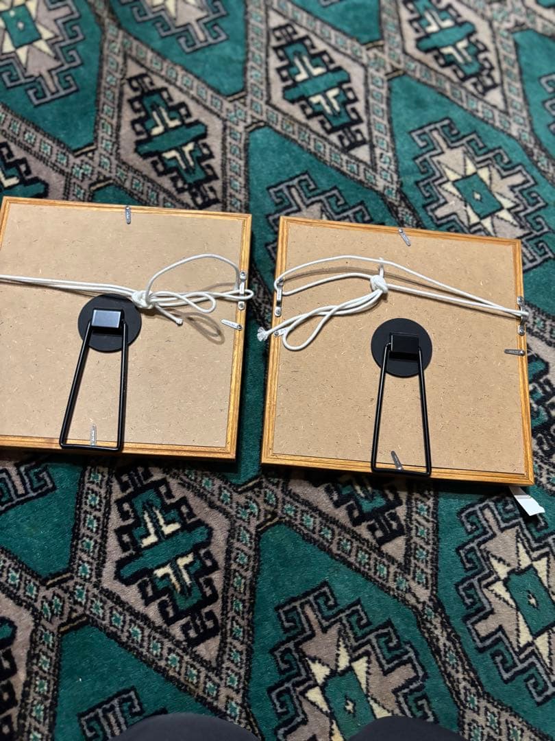 unico アートフレーム　廃盤　店舗売切商品　定価¥5800×2個　20cm角