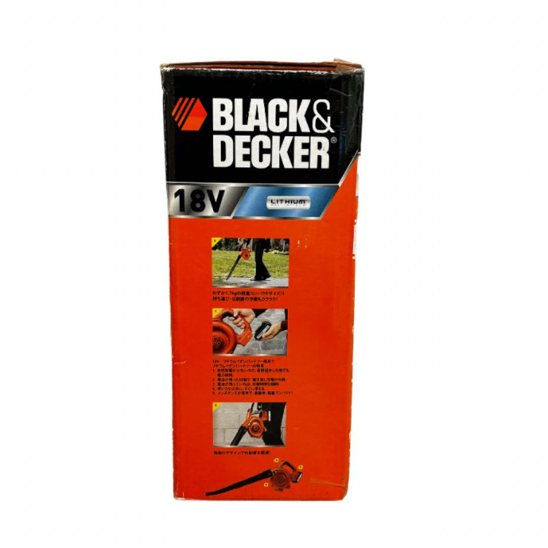 ブラックアンドデッカー コードレスガーデンブロワー GWC1800L
