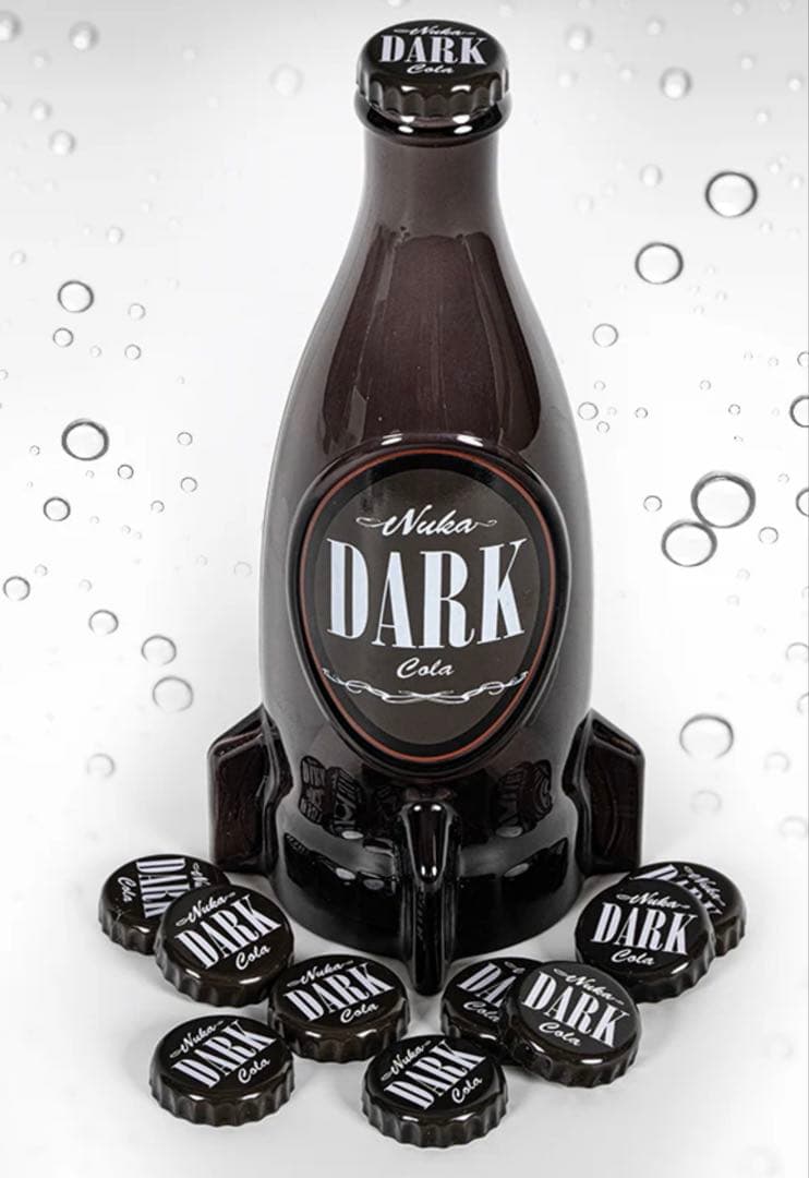 Fallout フォールアウト　ヌカコーラ　ダーク　ボトル&キャップ　グッズ