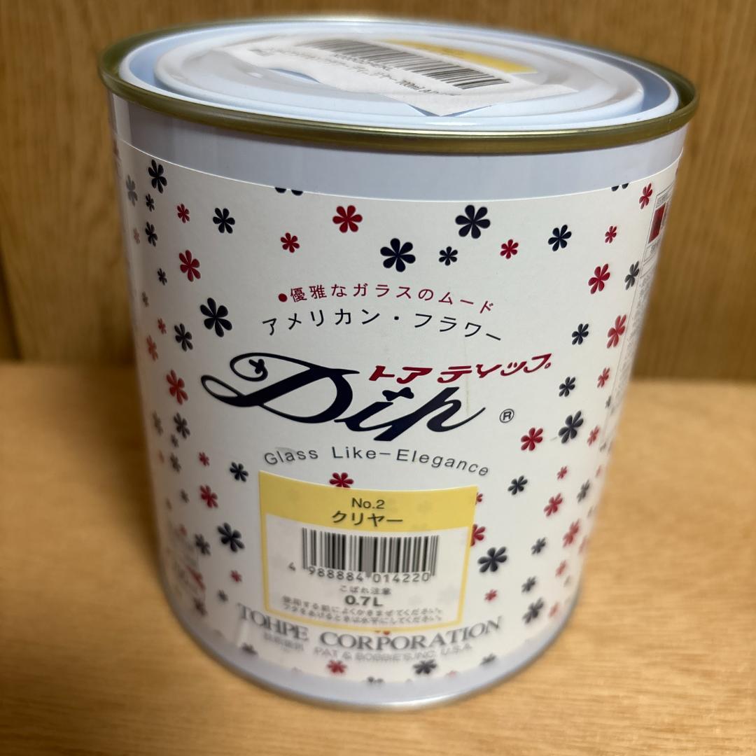 アメリカンフラワー ディップ液700㎖　スノーホワイト、クリアー2個セット