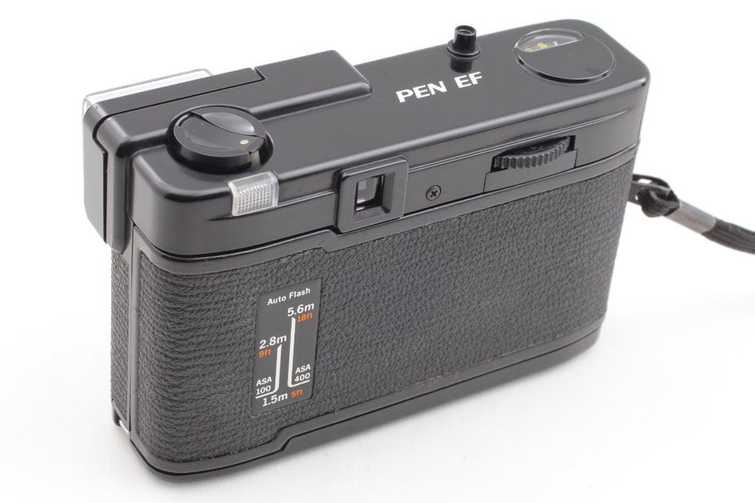 【整備済　美品】オリンパス PEN EF 35mm ハーフカメラ #1390