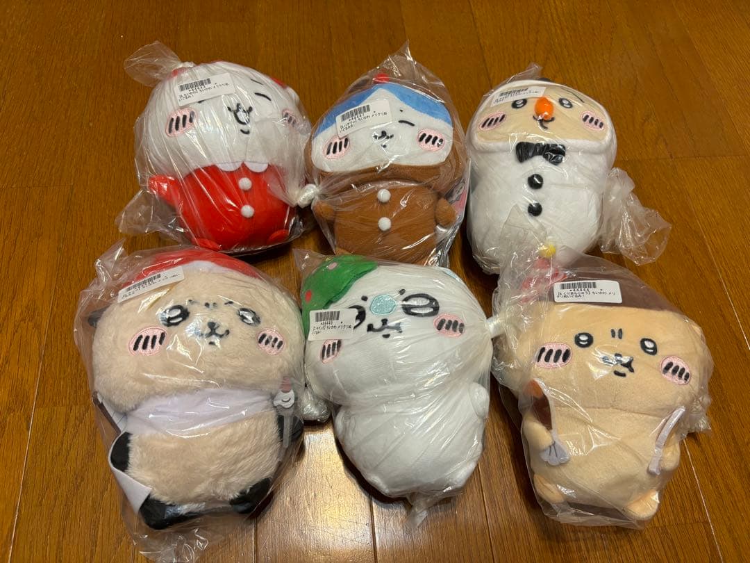 ちいかわ　ナガノ　クリスマスマスコットまとめ売り