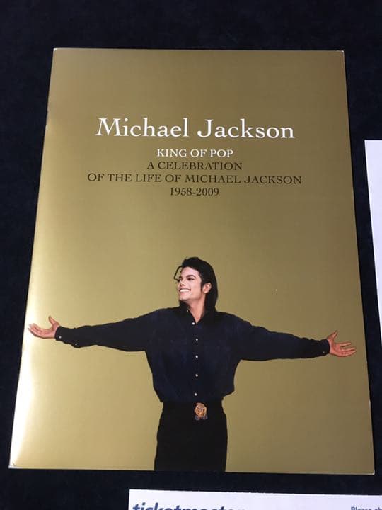 マイケルジャクソン  THIS IS IT ライブチケット チケットマスター付き