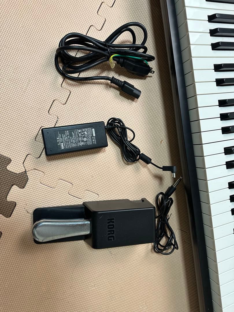 と*う様 1-6//KORG(コルグ) 電子ピアノ 88鍵 ブラック SP-28