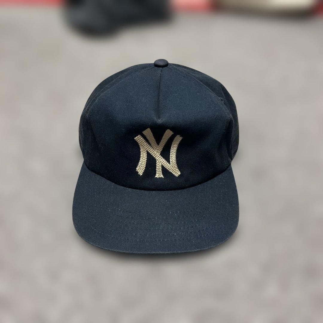 mondaysuck キャップ ヤンキース ネイビー