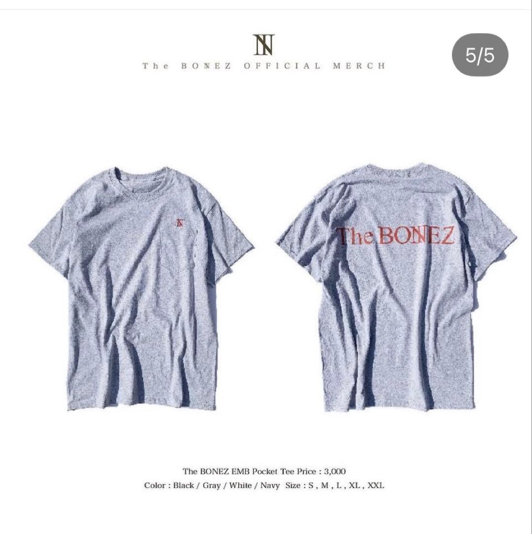 hiro66です！！The BONEZ スウェット、Tシャツ2枚