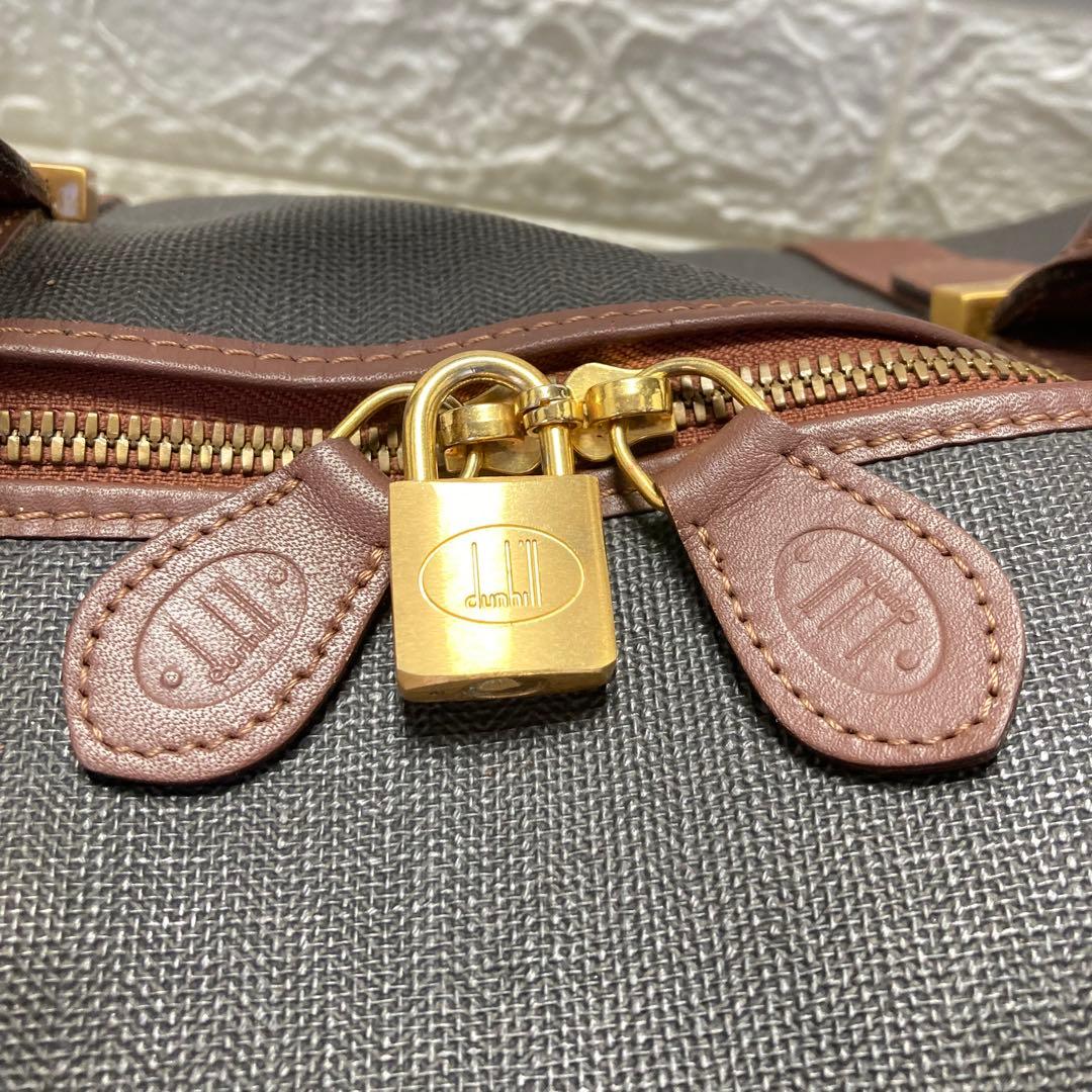 美品❗️dunhillダンヒルハンドバッグボストンバッグトラベルバッグ 旅行かばん