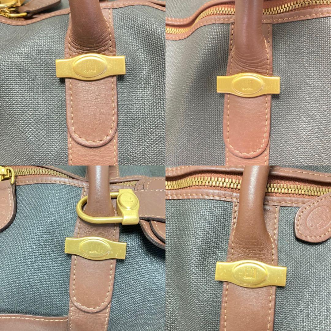 美品❗️dunhillダンヒルハンドバッグボストンバッグトラベルバッグ 旅行かばん