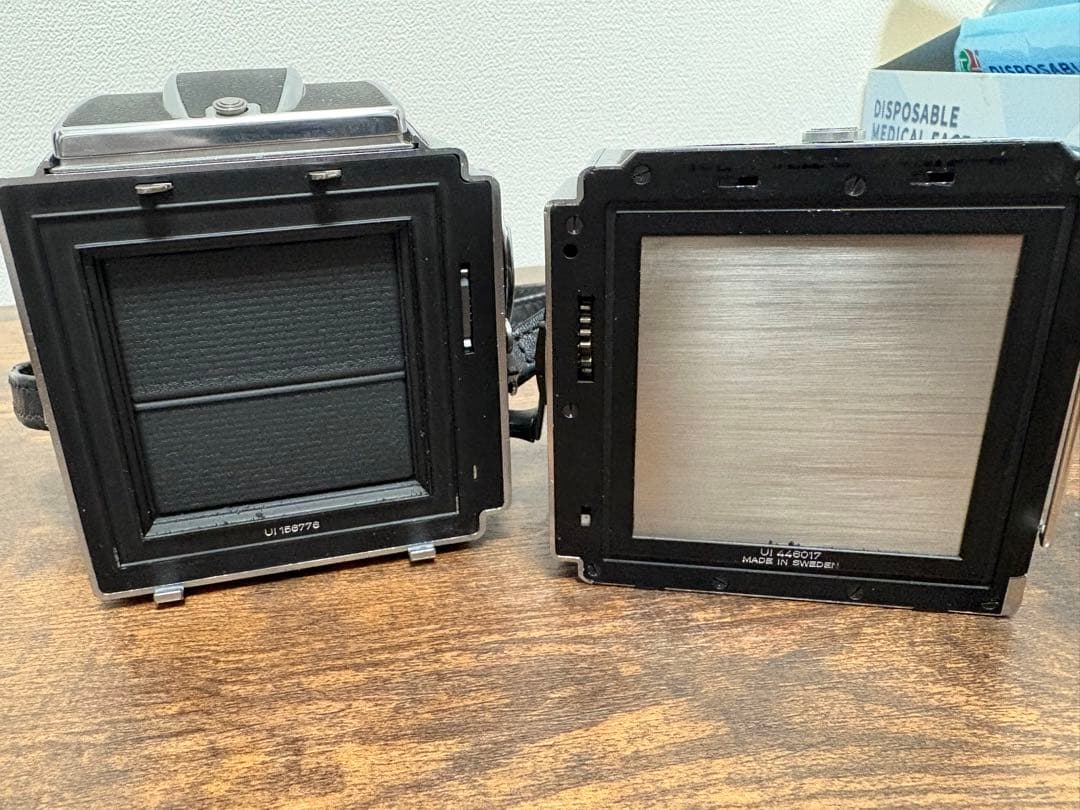 中判カメラ　ハッセルブラッド　500C/M レンズ付き