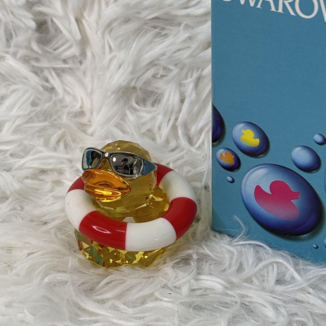 SWAROVSKI アヒルの置物　ハッピーダック　サニーサム
