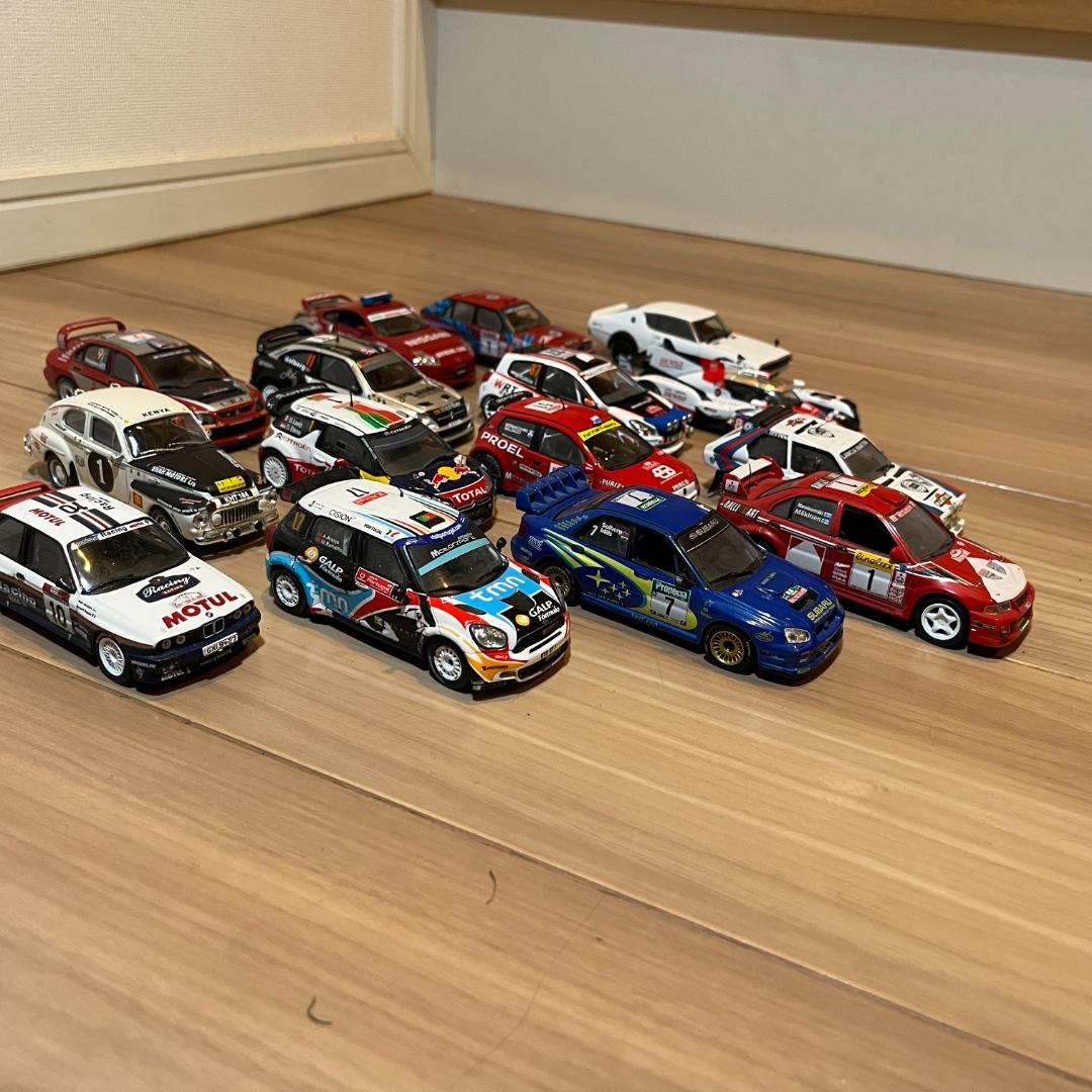 デアゴスティーニ ラリーカーコレクション他ミニカー1/43 24台（一部難あり）