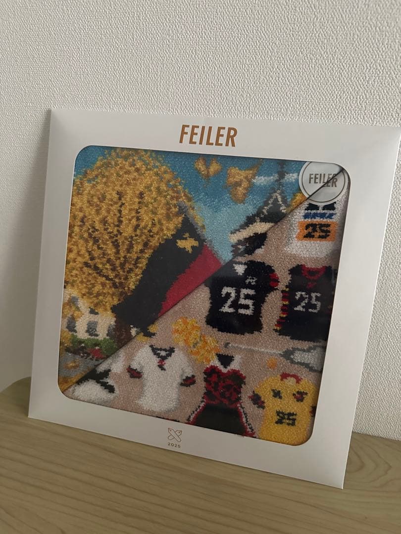 FEILER 連合三田会 タオルハンカチ