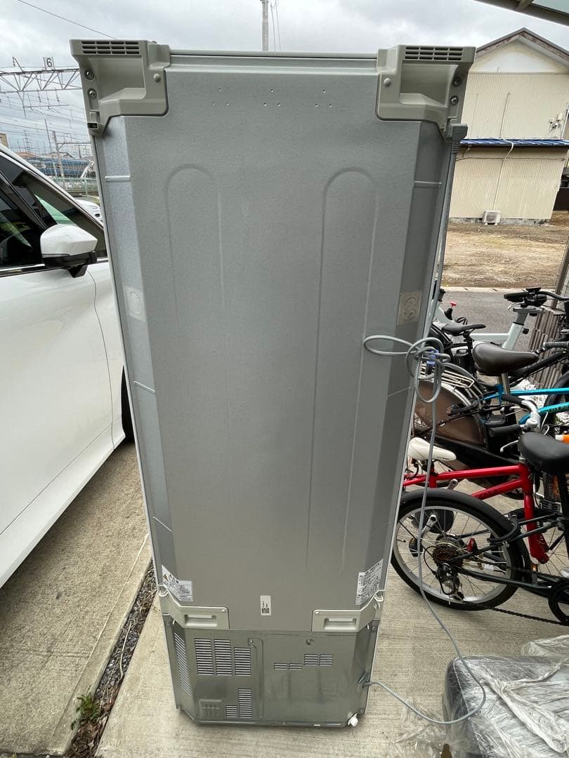 りんご【美品】パナソニック 3ドア冷蔵庫 NR-C342C-W 335L