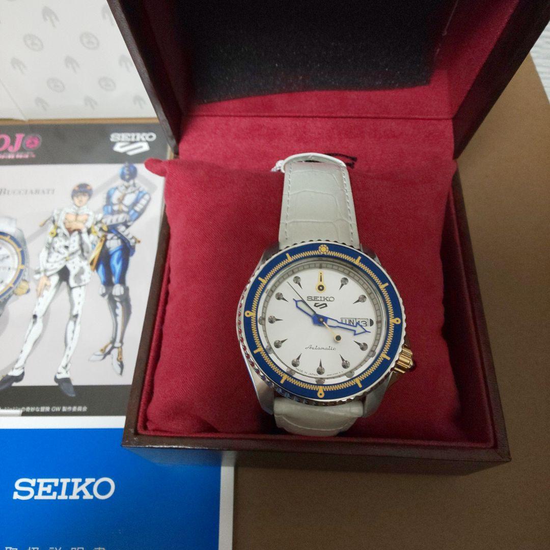 ブチャラティ 腕時計 未使用 シリアル１桁 ジョジョの奇妙な冒険