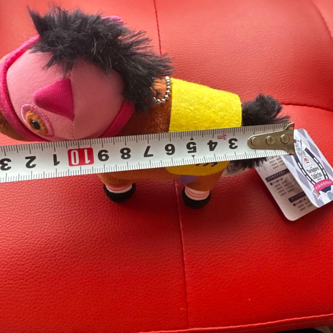 タグ付♡ハルウララ♡サラブレッドコレクションマスコットボールチェーン/ピンク