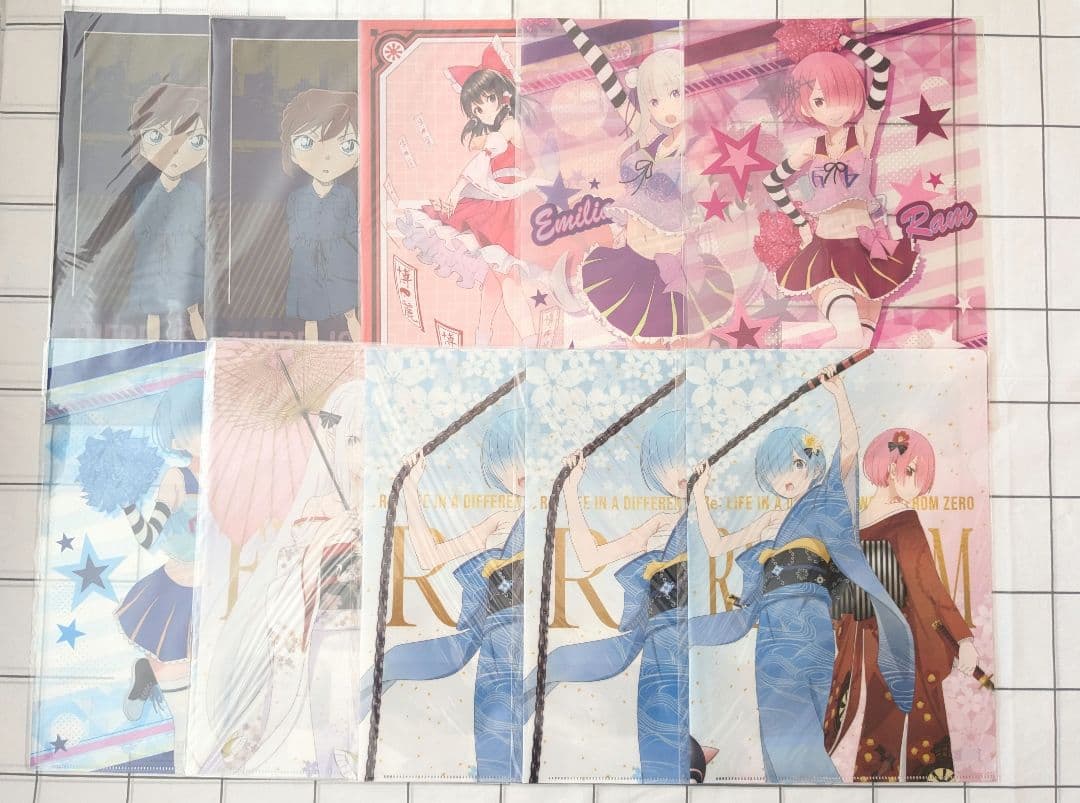 クリアファイル ノンジャンル 大量 まとめ売り 約235点