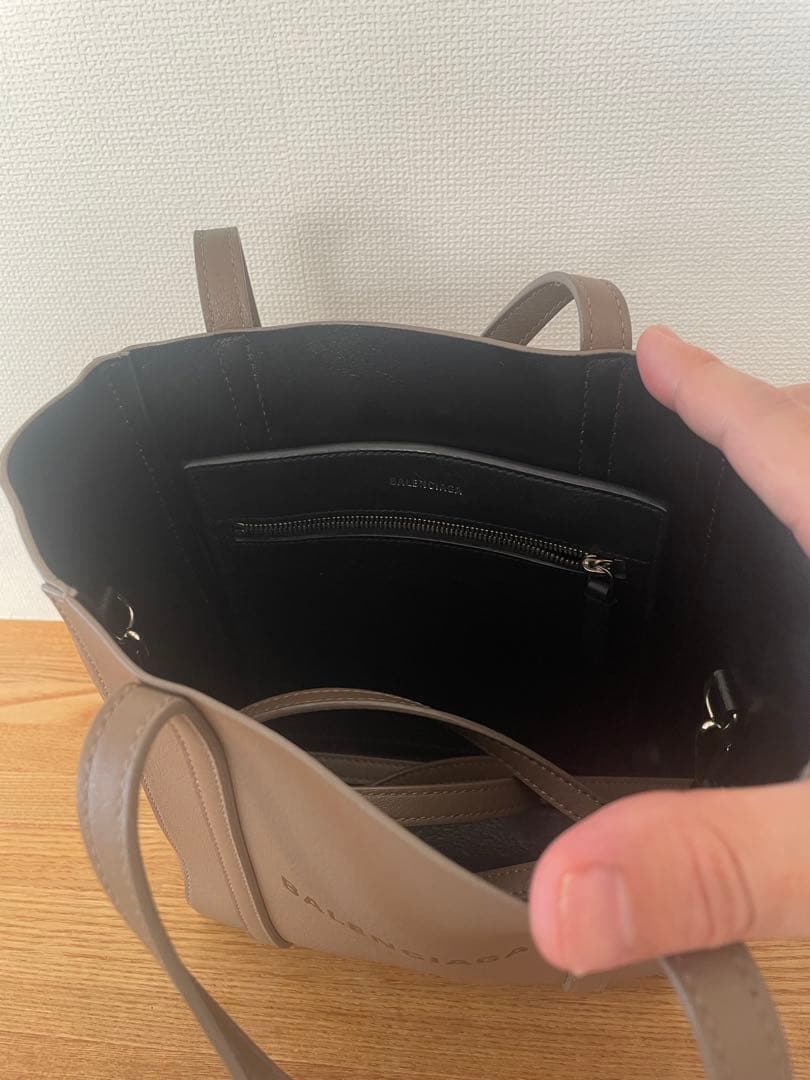 【美品】BALENCIAGA バッグ　グレー