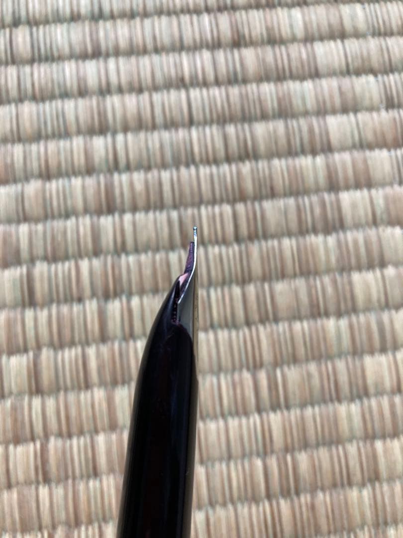 パイロット　エリートs万年筆　FM ニブ　スターリングシルバー